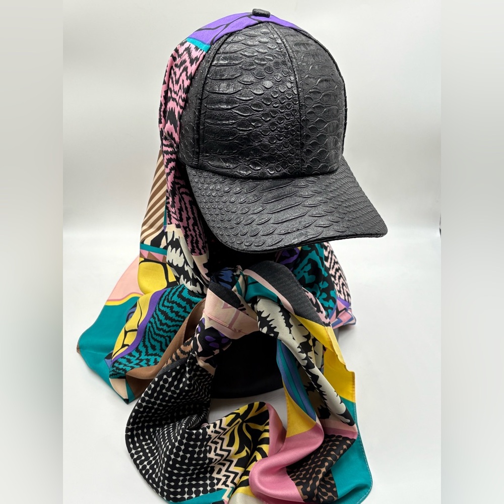 The Belle Foulard Ball Cap